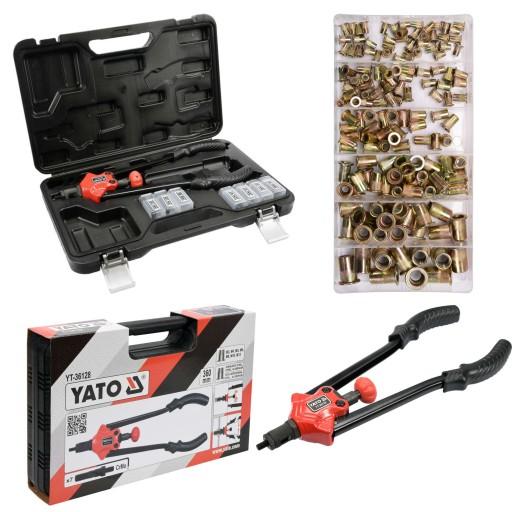 ГАЙКА ЗАКЛЕПКА РУЧНА M3-M12 YATO YT-36128