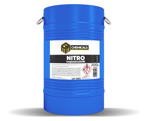 NITRO SOLVENT THINNER 200L - БОЧКА для жидкости для снятия краски и лака