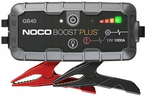 ЗАРЯДНИЙ ПРИСТРІЙ NOCO GB40 BOOSTER PLUS 12V 1000A