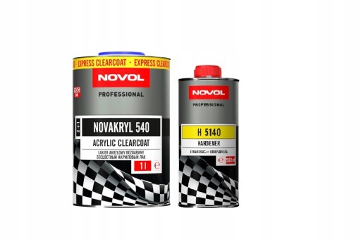 NOVOL NOVAKRYL 540 ПРОЗОРИЙ АКРИЛОВИЙ ЛАК 1.5 L