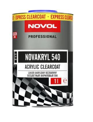 NOVOL NOVAKRYL 540 Акриловий лак прозорий 1л + UTW 500 мл