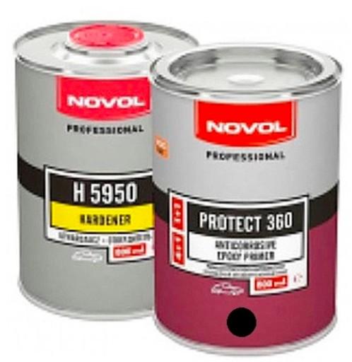 NOVOL EPOXY PRIMER PROTECT 360 АНТИКОРРОЗИЙНЫЙ ЧЕРНЫЙ