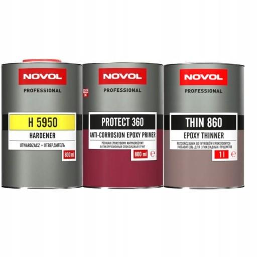 NOVOL EPOXY PRIMER PROTECT 360 + РАЗБАВИТЕЛЬ