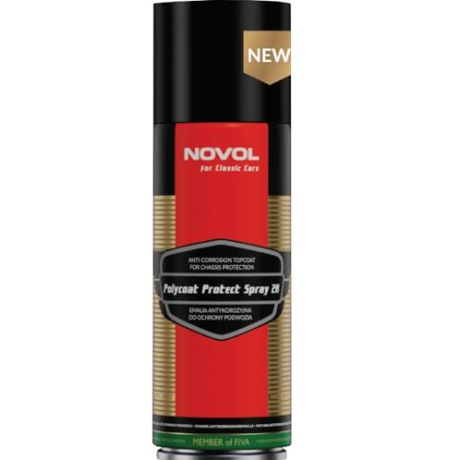 NOVOL POLYCOAT PROTECT SPRAY 2K АНТИКОРРОЗИОННАЯ ЭМАЛЬ 400мл