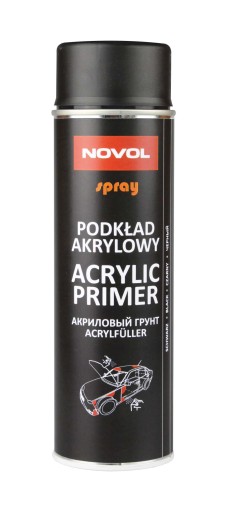 NOVOL ACRYLIC Spray Foundation Black 500 мл