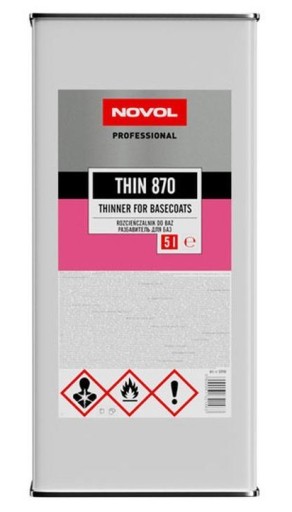 NOVOL THIN 870 РАЗБАВИТЕЛЬ ДЛЯ БАЗ 5Л