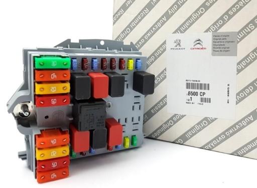 НОВЫЙ БЛОК ПРЕДОХРАНИТЕЛЕЙ OE BSI CITROEN JUMPER III P BOXER III 6500CP