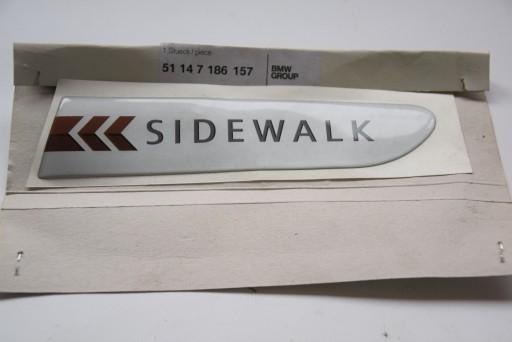 51147186157 - Новый ORG SIDEWALK стикер для левой двери MINI R52