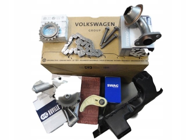 03G115105D - НОВЫЙ МАСЛЯНЫЙ НАСОС КОМПЛЕКТ VW TURAN 2.0 TFSI AXW BLX