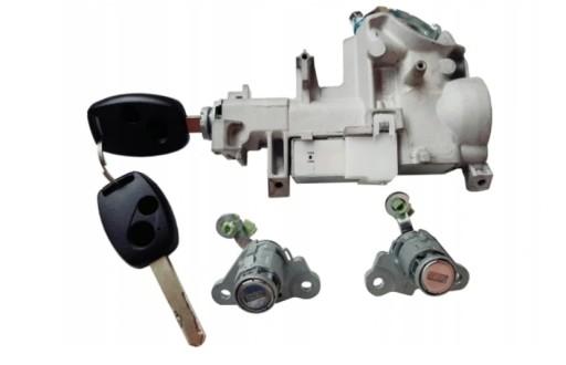 НОВЫЙ ЗАМОК ЗАЖИГАНИЯ ВСТАВКА ПОЛНЫЙ КОМПЛЕКТ HONDA JAZZ II 02-08