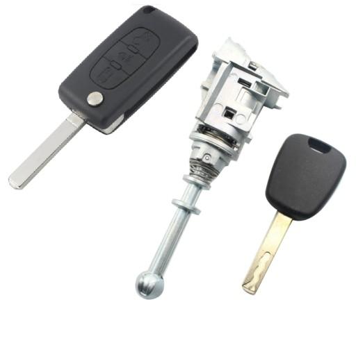 Новая вставка двери CITROEN C4 04-10 замок левый