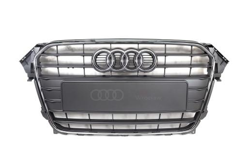 8K0853651E 1QP - НОВИЙ ОРИГІНАЛЬНИЙ AUDI OE РЕШІТКА РАДІАТОРА КАМ'ЯНО-СІРА 8K0853651E1QP