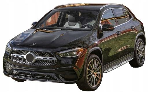 73575 - Новые пороги AMG Mercedes GLA 2020-2022 H247