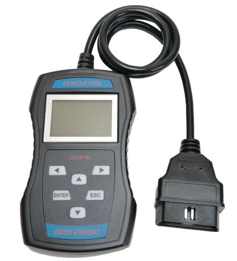 НОВЫЙ тестер сканера OBD EOBD OE-581m черный PL USB