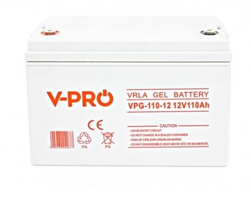 НОВИЙ АКУМУЛЯТОР ГЛИБОКОГО ЦИКЛУ 12V 110AH GEL VPRO 2023