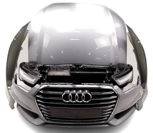 4G0807437AB, 4G0941034H - НОВИЙ ПОВНИЙ ПЕРЕДНИЙ КАПОТ БАМПЕР КРИЛО AUDI A6 C7 4G S-LINE 2.0TDI LX7P