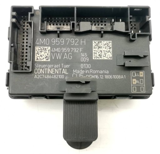 Новий ORG модуль драйвера правої двері AUDI A4 B9 A5 S5 8W F5 4m0959792h