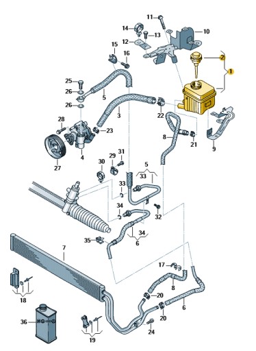 7L6422371E - Новый оригинальный масляный бак для Audi Q7 VW TOUAREG ASO OE