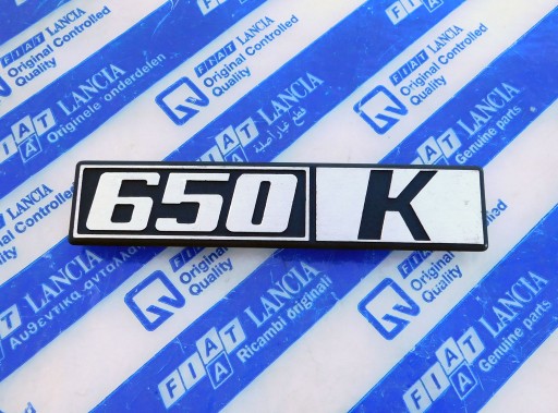 НОВА емблема АЛЮМІНІЄВИЙ значок логотип напис 650K Polski Fiat 126 126p ST