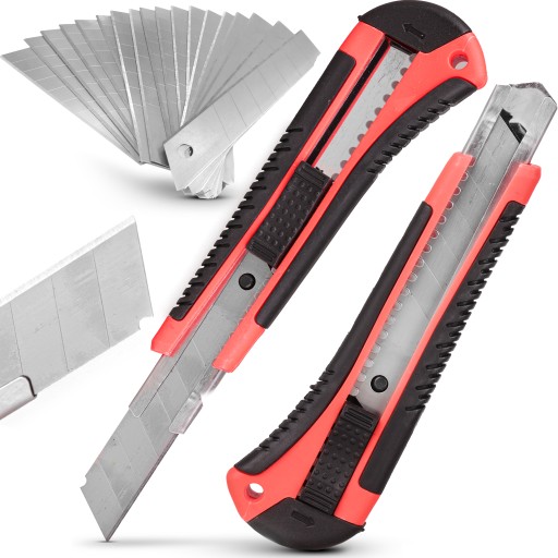 НІЖ ШПАЛЕРІЗАК +10x ЛЕЗО 18 ММ.