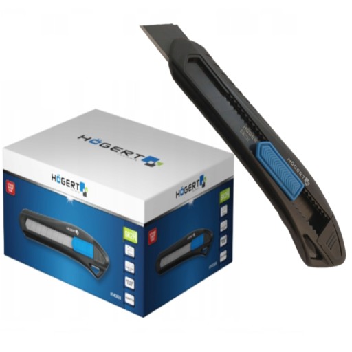 Ніж для шпалер, пластикове лезо, зламане, 18 мм, 30 шт., дуже міцний ABS