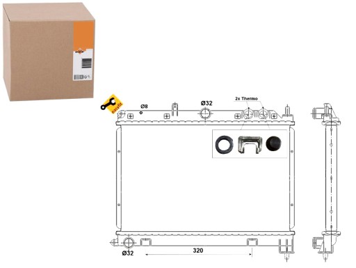 NRF55426/RS3 - NRF 32660-NRF КОМПРЕССОР КОНДИЦИОНЕРА ВОЗДУХА