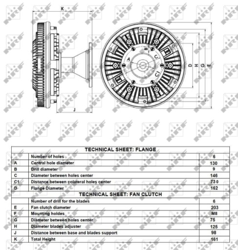 49150 - NRF 49150 муфта, вентилятор охлаждения