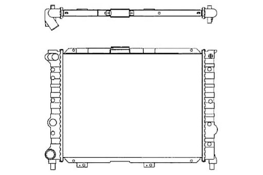 58114/NRF - Радиатор нрф альфа 156 1,6-2,0 97-