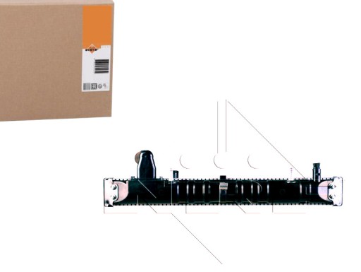 NRF50449(EXT) - NRF РАДІАТОР MITSUBISHI PAJERO II 3.5 94-99 NRF