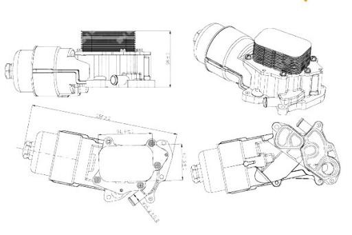 31328 - NRF МАСЛООХОЛОДЖУВАЧ CITROEN BERLINGO 1.6 HDI 90 (B