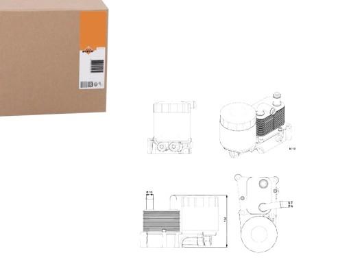 NRF31193/RS6 - NRF МАСЛООХОЛОДЖУВАЧ FORD FOCUS 1.8D 98-04 CONECT 0