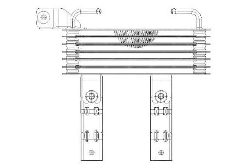 31165/ZAW - МАСЛЯНЫЙ ОХЛАДИТЕЛЬ NRF HYUNDAI SANTA FE 01-