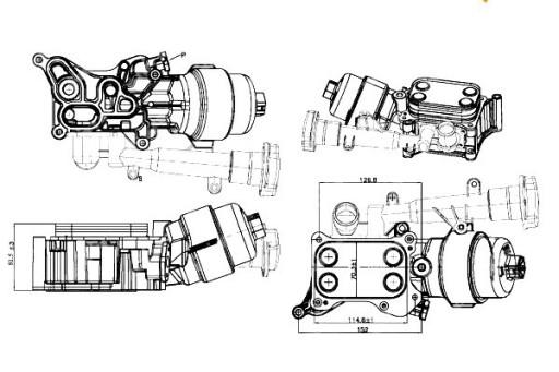 31327/NRF - NRF МАСЛООХОЛОДЖУВАЧ OPEL AGILA 1.3D 08-