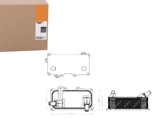 NRF31318/RS5 - NRF МАСЛООХОЛОДЖУВАЧ PORSCHE CAYENNE 4.8 06-