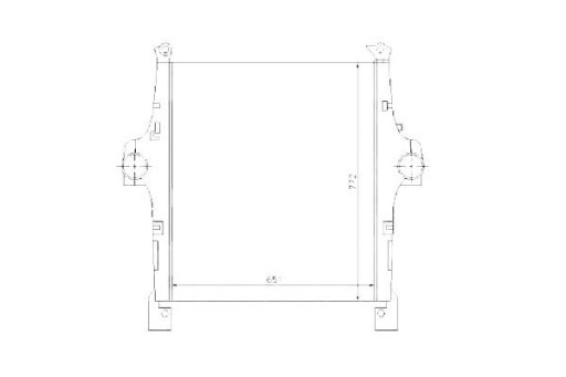 30201/NRF - ОХЛАДИТЕЛЬ ВОЗДУХА НА ВПУСКЕ NRF (НИЗКАЯ КАБИНА)