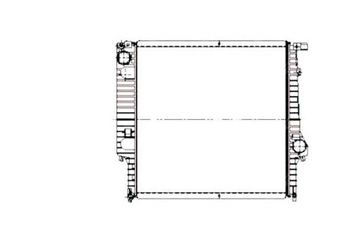 509626/NRF - Радіатор двигуна nrf - система охолодження двигуна 1