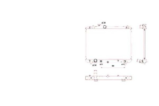 53578/NRF - Нрф радиатор suzuki swift 05-