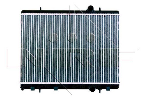 53112 - Nrf водяний кулер citroen berlingo 1.6 hdi 75 (mf