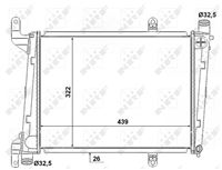 53193 - ВОДООХЛАДИТЕЛЬ NRF VOLVO S40 I/V40 1.9D 99-00