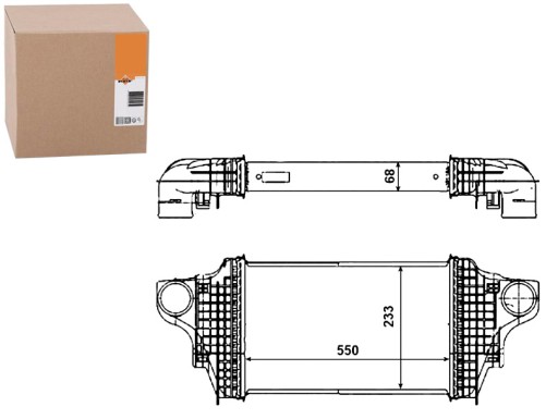 NRF30464/RS4 - ІНТЕРКУЛЕР NRF 1645001900 2515000000 A