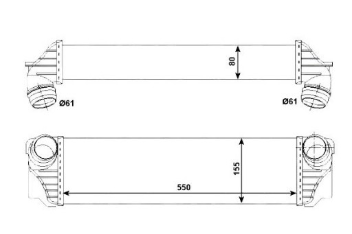 30523/NRF - ІНТЕРКУЛЕР NRF BMW 2.0D/3.0D F10/F11/F07