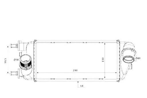 30183/ZAW - ИНТЕРКУЛЕР NRF FIAT 500 0.9 1.3M-JET 1.4 PANDA 12