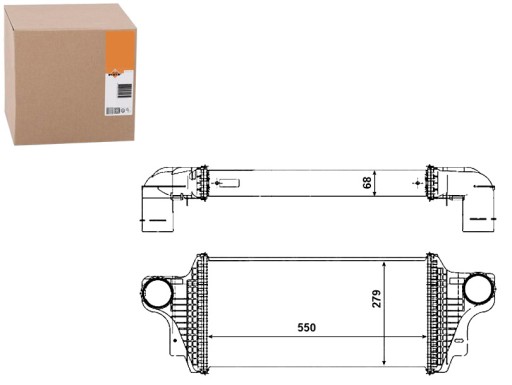 NRF30465/RS5 - ИНТЕРКУЛЕР NRF GL 06- 420CDI/320CDI/450CDI, ML 06