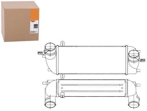 NRF/30338/ZAPS - ИНТЕРКУЛЕР NRF HYUNDAI SANTA FE 2.0CRD 10-
