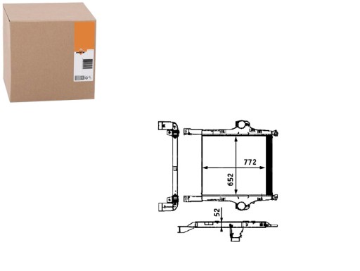 NRF30452/RS6 - ИНТЕРКУЛЕР NRF IVECO EUROCARGO I-III STRALIS F3AE