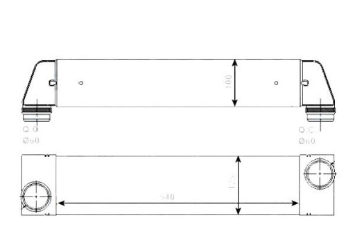 30528 96657 - ИНТЕРКУЛЕР NRF LAND ROVER RANGE ROVER NRF