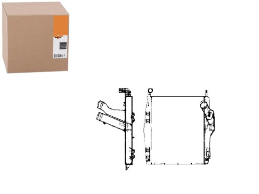 NRF30448/RS6 - ИНТЕРКУЛЕР NRF MERCEDES ACTROS ATEGO AXOR 2 CITO