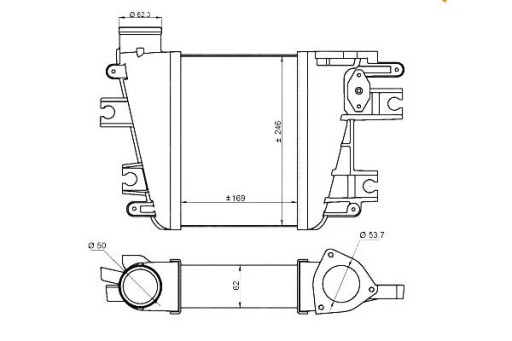 30384 - ИНТЕРКУЛЕР NRF NISSAN PATROL GR MK II CAR TE