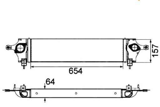 30510/NRF - ИНТЕРКУЛЕР NRF NISSAN X-TRAIL
