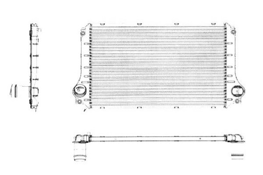 30784 NRF/BOX - ІНТЕРКУЛЕР NRF TOYOTA AVENSIS 2.0 D-4D (T25_)